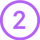 number 2 icon