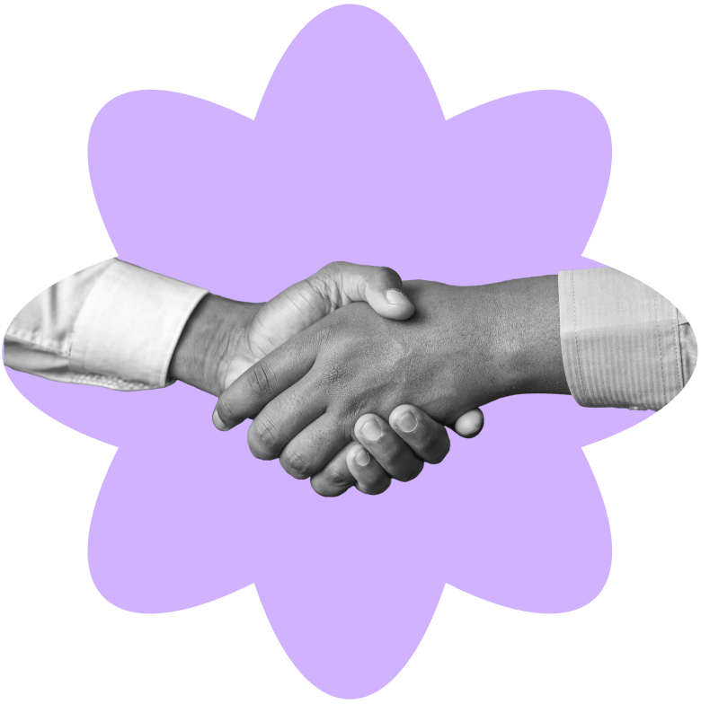 People shaking hands