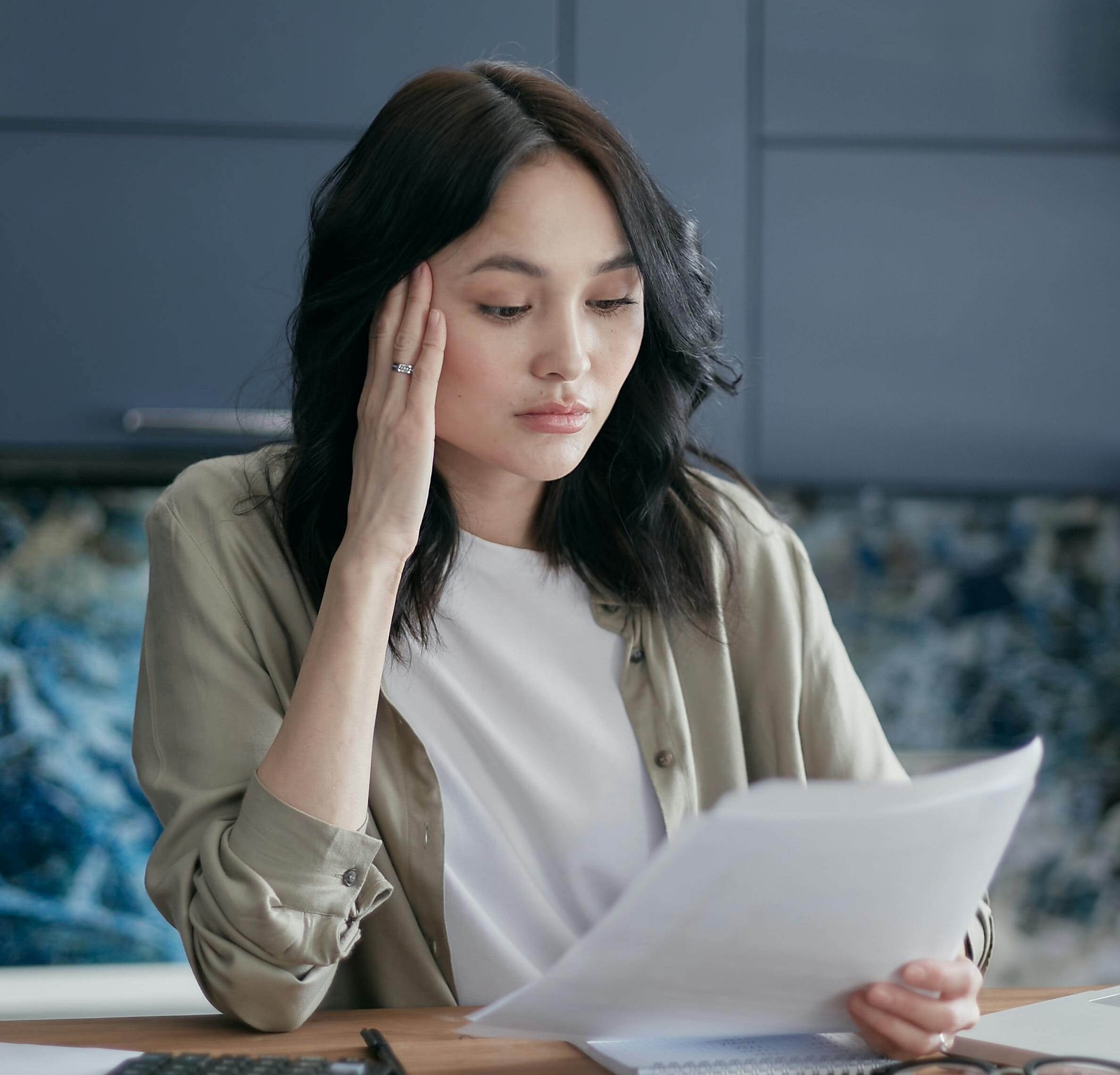 person worried about worker shortage