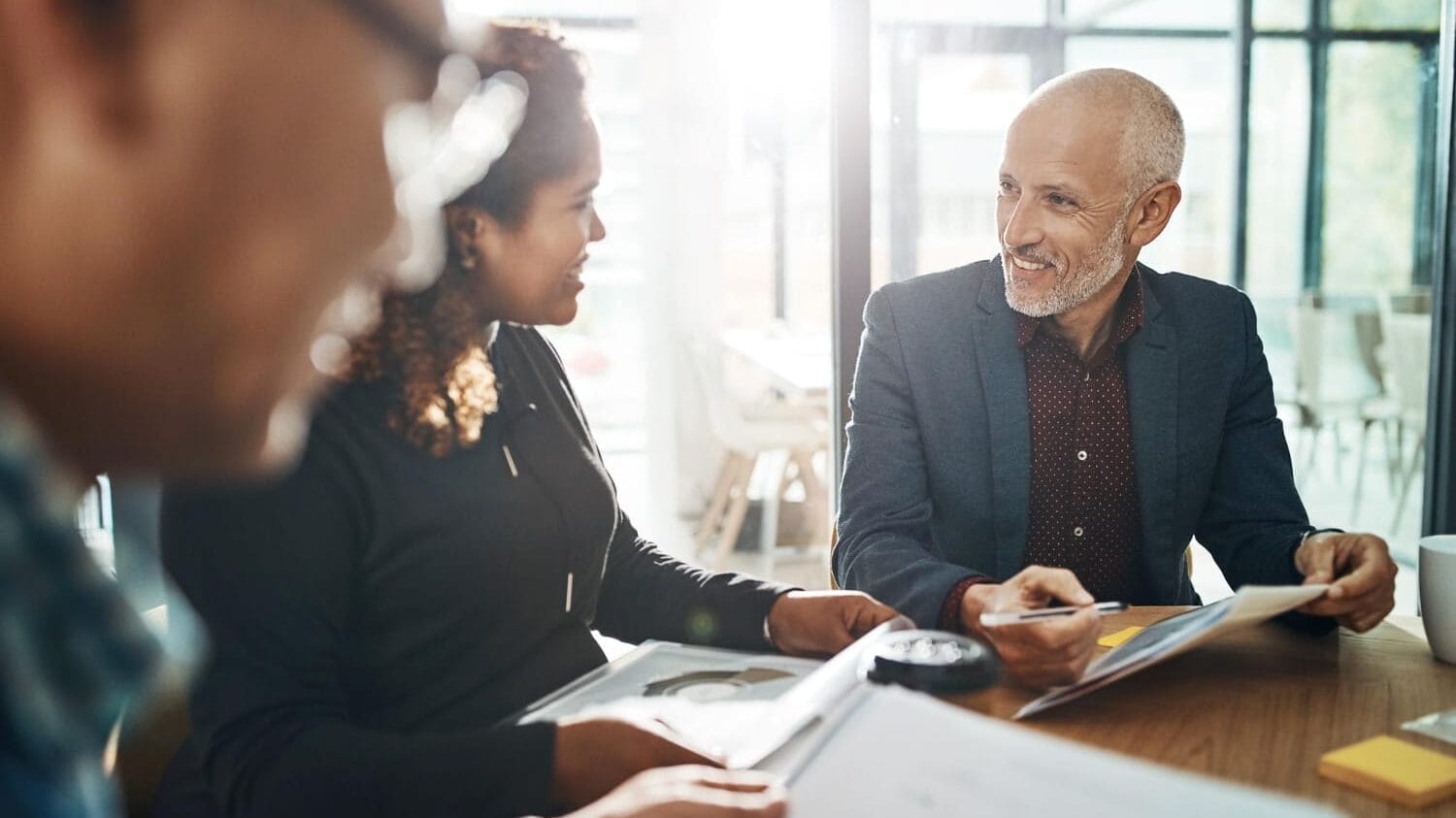 Nonprofit leaders reviewing non profit directors and officers insurance