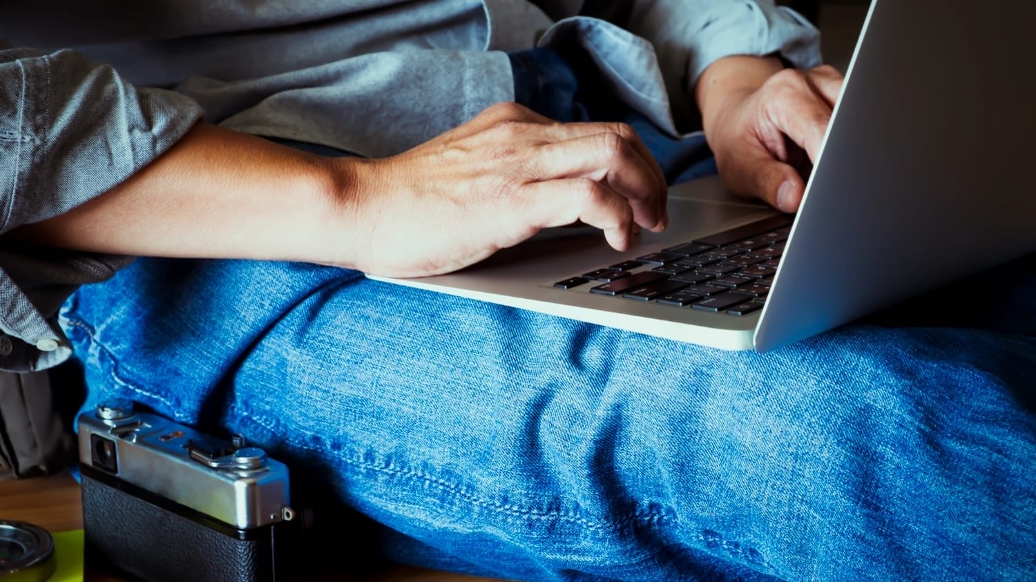Freelancer reviewing cyber liability insurance coverage